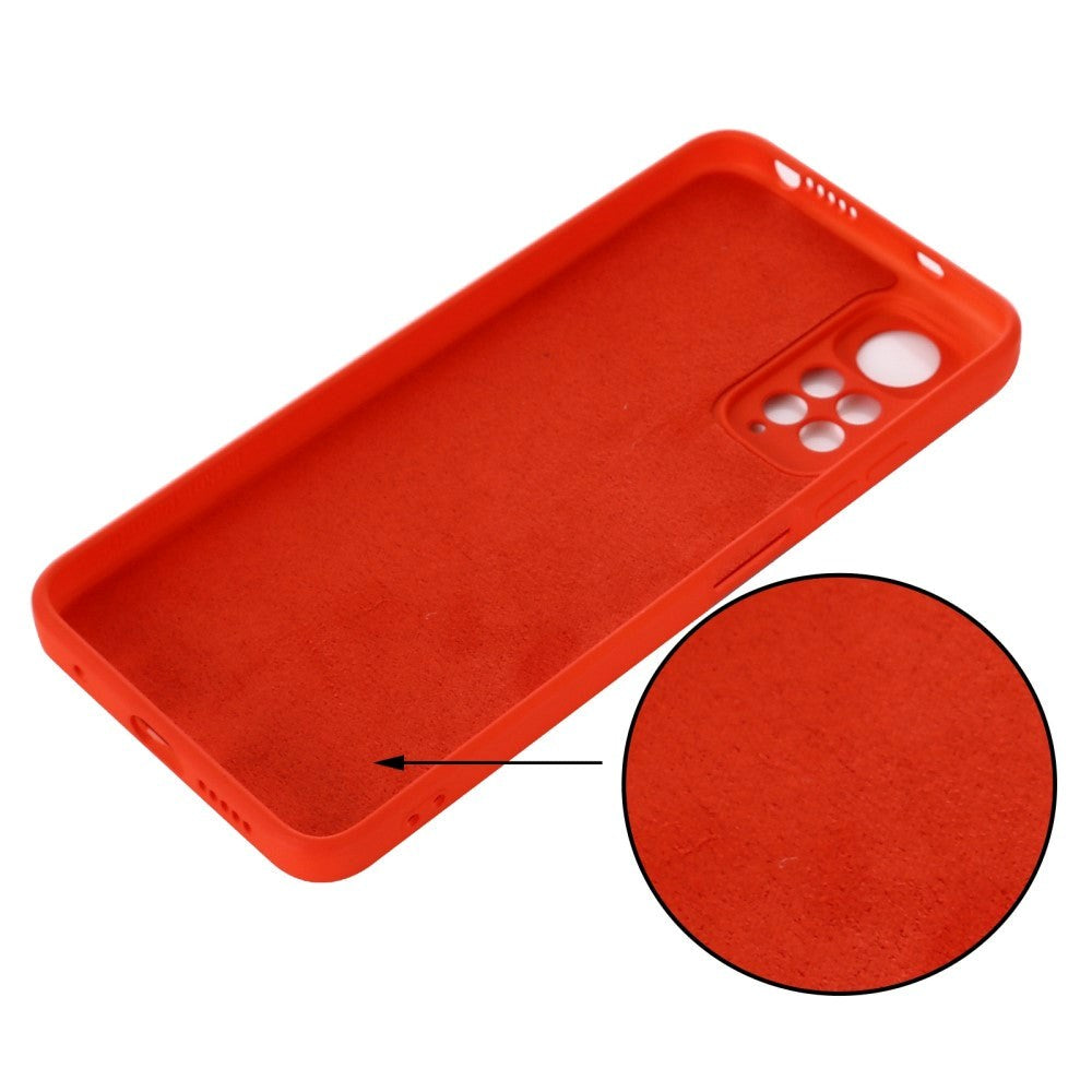 Xiaomi Redmi Note 11 / 11S Liquid Silicone Case - Red