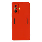 Xiaomi Poco F4 GT Liquid Silicone Case w. Strap - Red