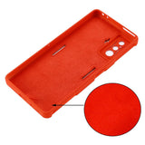 Xiaomi Poco F4 GT Liquid Silicone Case w. Strap - Red