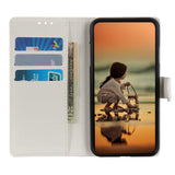 Alcatel 1S (2020) Litchi Leather Wallet Case - White