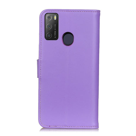 Alcatel 1S (2021) / 3L (2021) Leather Wallet Case - Purple