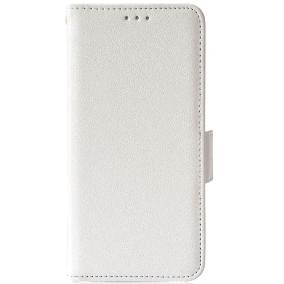 Alcatel 1S (2021) / 3L (2021) Litchi Leather Wallet Case - White