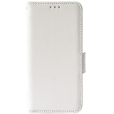 Alcatel 1S (2021) / 3L (2021) Litchi Leather Wallet Case - White