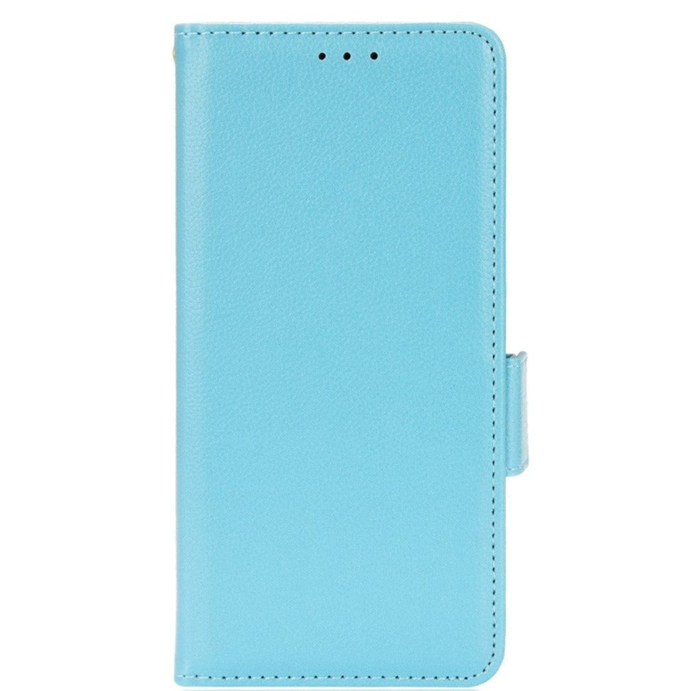 Alcatel 1S (2021) / 3L (2021) Litchi Leather Wallet Case - Baby Blue