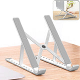 Tablet / PC / Mac Stand in Aluminium - Silver