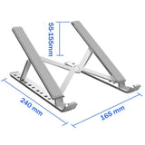 Tablet / PC / Mac Stand in Aluminium - Silver