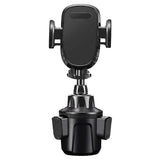 Universal Phone Car Cup Holder - Max Phone: 50 x 85mm - Black