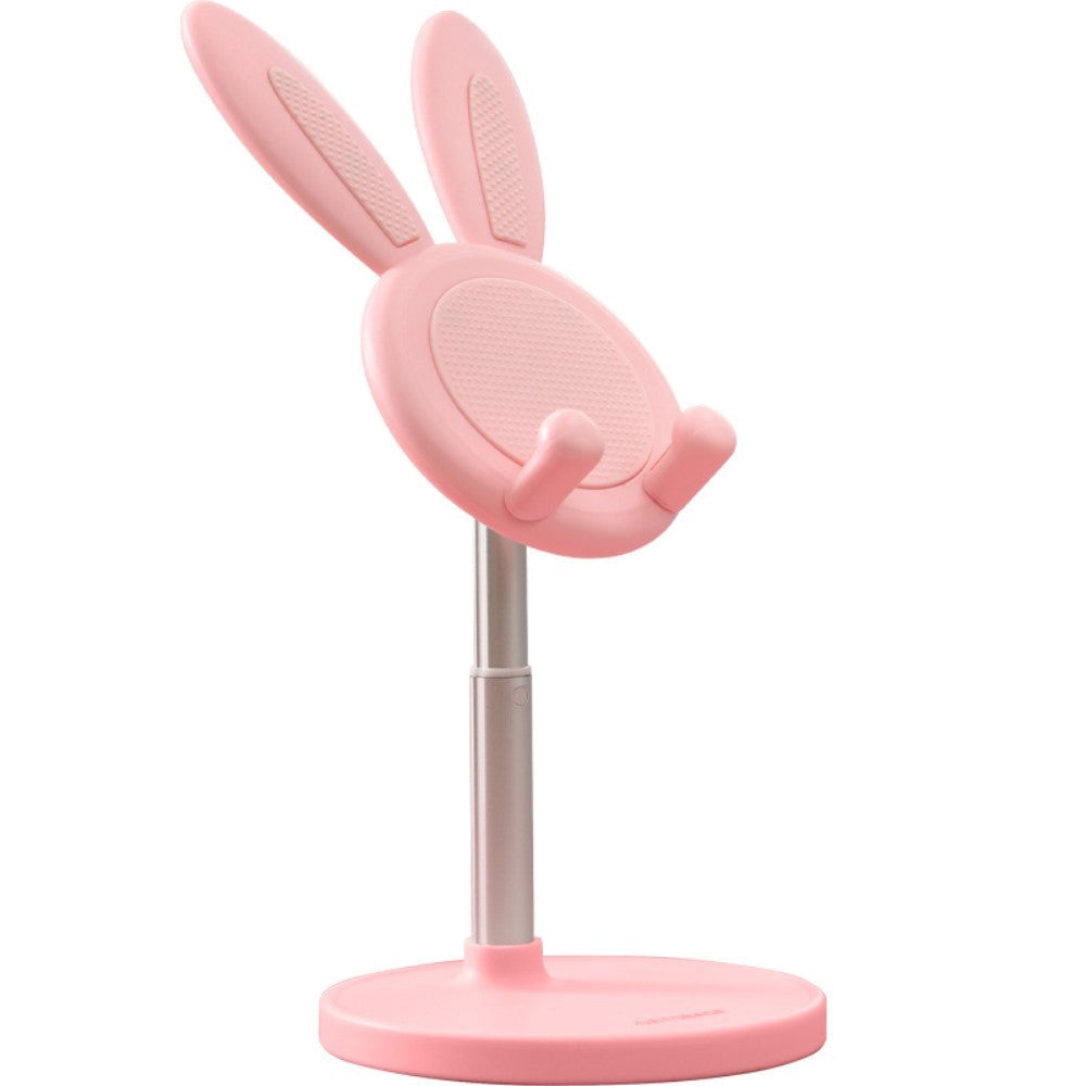 Phone Stand for Table (Up To 25 cm) - Rabbit - Pink