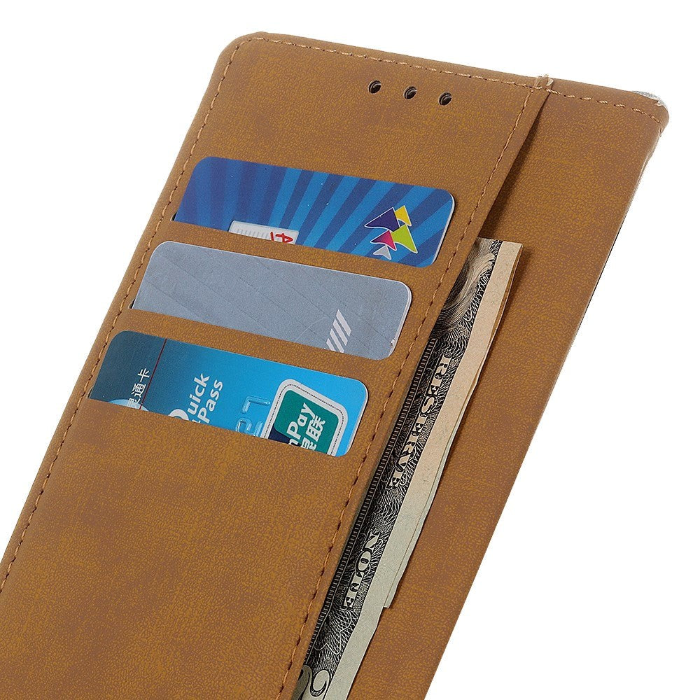 Google Pixel 6a Leather Wallet Case & Kickstand - Blue