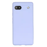 Google Pixel 6a Silicone Case w. Strap - Purple