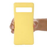 Google Pixel 7 Pro Silicone Case w. Strap - Yellow