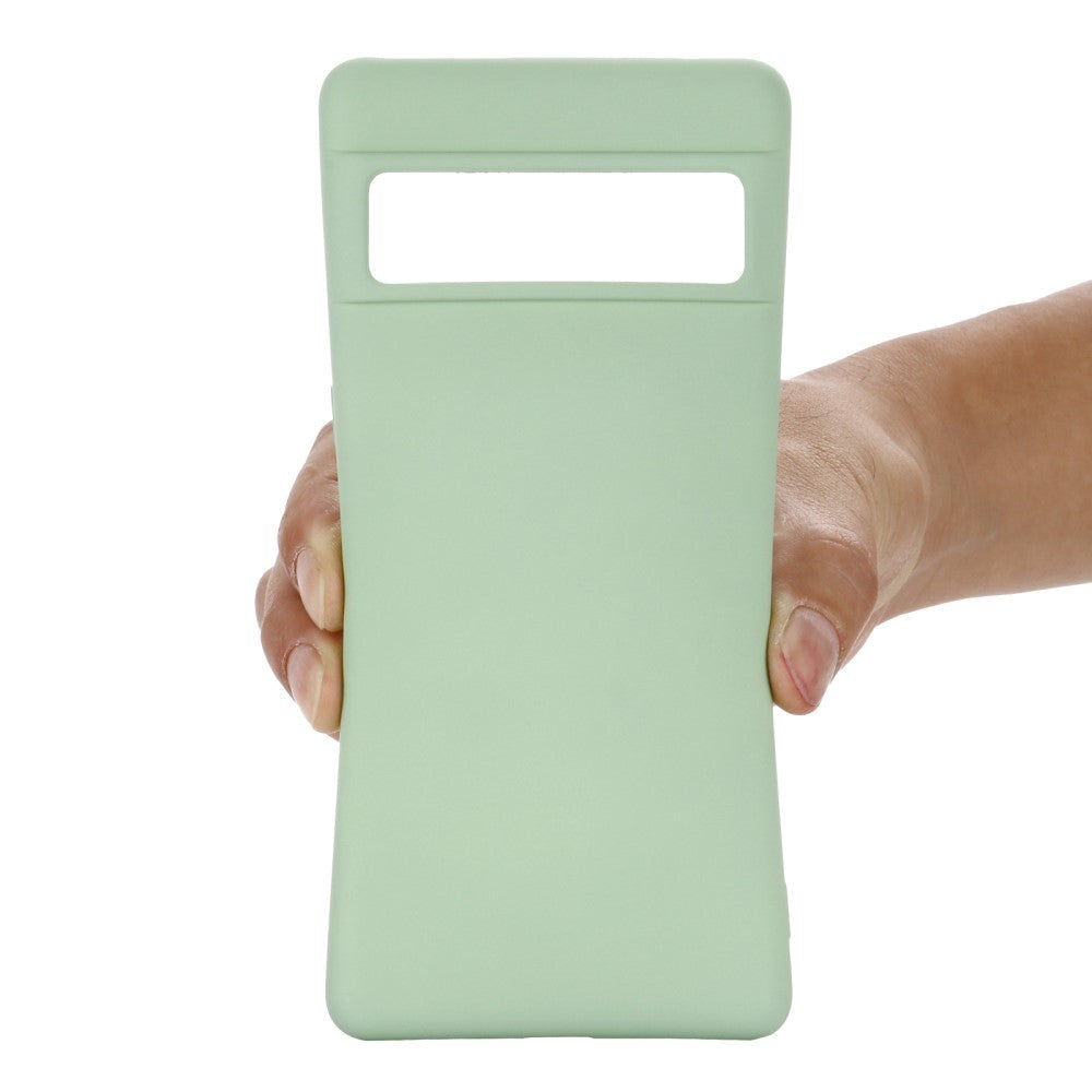 Google Pixel 7 Pro Silicone Case w. Strap - Green