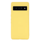 Google Pixel 7 Liquid Silicone Case w. Strap - Yellow