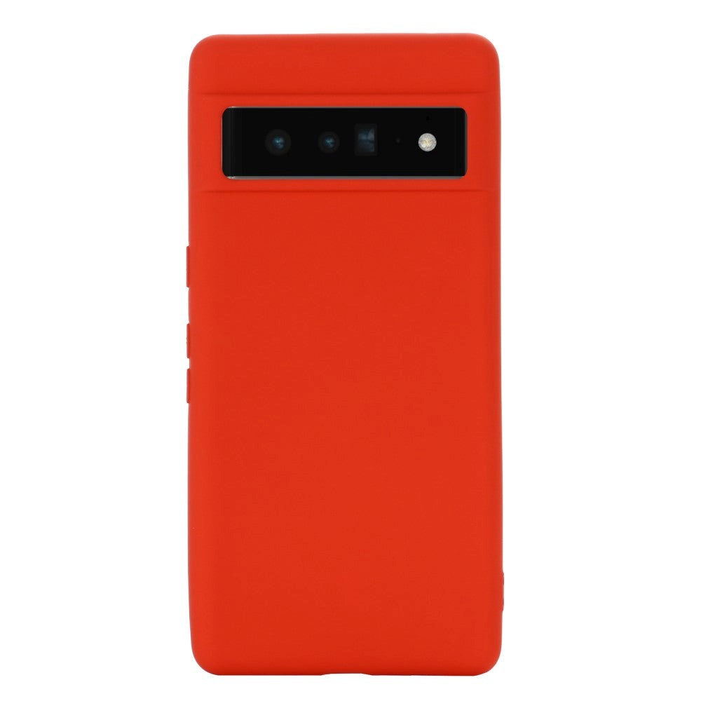 Google Pixel 7 Liquid Silicone Case w. Strap - Red