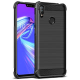 Asus Zenfone Max (M2) ZB633KL IMAK Carbon Fiber Plastic Case Black