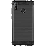 Asus Zenfone Max (M2) ZB633KL IMAK Carbon Fiber Plastic Case Black