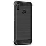 Asus Zenfone Max (M2) ZB633KL IMAK Carbon Fiber Plastic Case Black