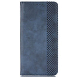 Asus ROG Phone 5 Leather Wallet Case and Magnetic Lock - Blue