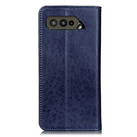 Asus ROG Phone 5 Leather Wallet Case - Blue