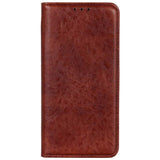 Asus ROG Phone 5 Leather Wallet Case - Brown