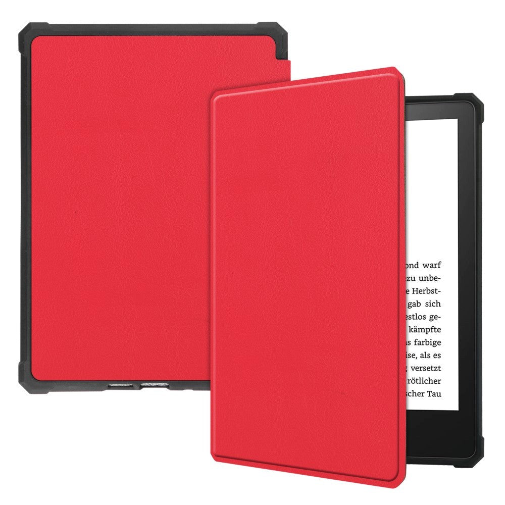 Amazon Kindle Paperwhite 5 11th Generation (2021) Flip Case w. Sleep / Wake-up Function - Red