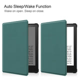 Amazon Kindle Paperwhite 5 11th Generation (2021) Flip Case w. Sleep / Wake-up Function - Green