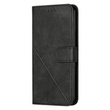 Oppo A16 / A16s / A54s Leather Flip Case w. Wallet & Stand Function - Black