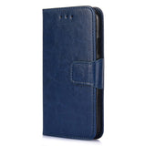 Oppo Find X5 Lite Leather Wallet Case & Magnetic Lock - Blue