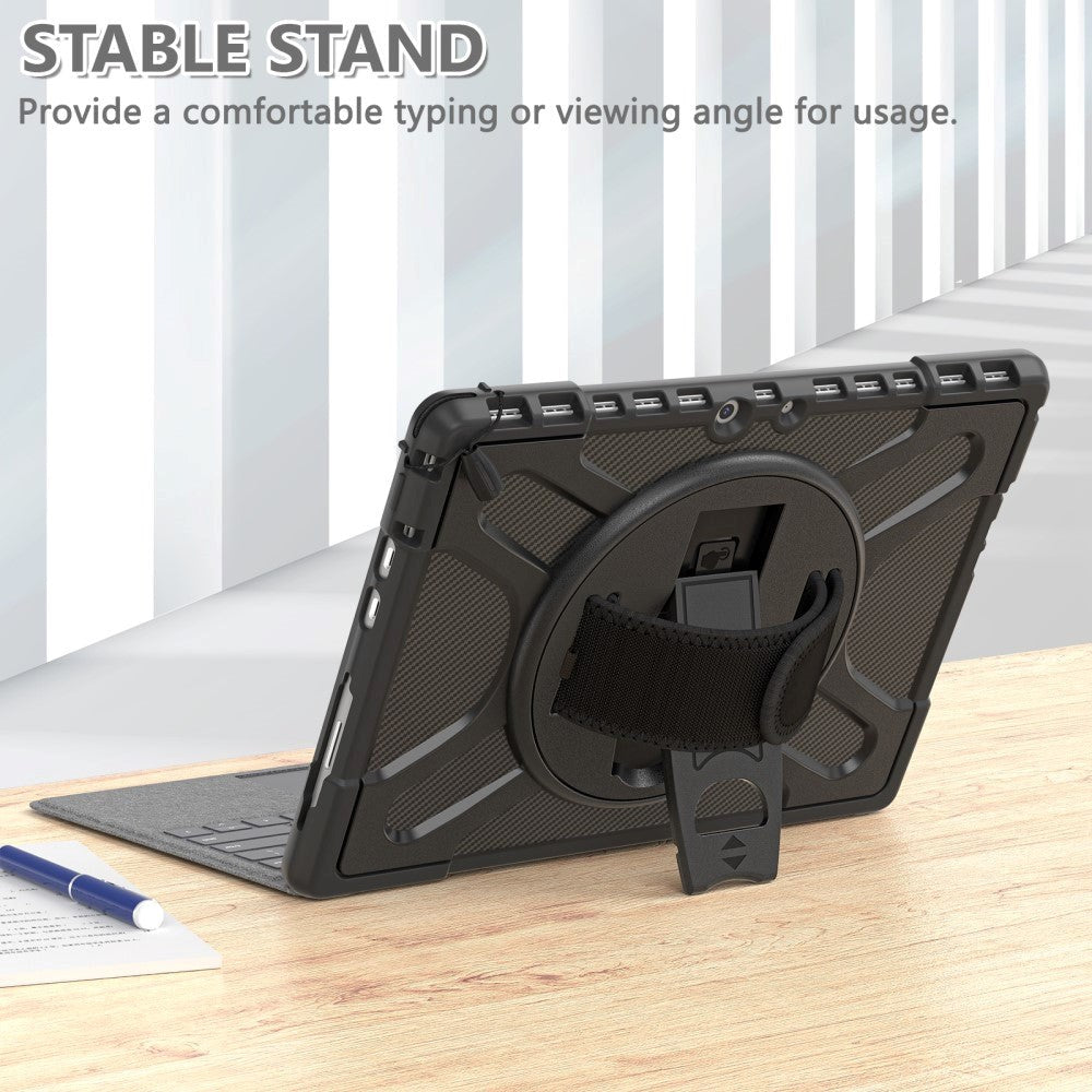 Microsoft Surface Pro 8 Tough Case with Stand & Pen Holder - Black