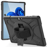 Microsoft Surface Go / Go 2 Hard Case - Kickstand - Hand Holder - Black