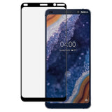 Nokia 9 Pureview IMAK Full Coverage Tempered Glass Screen Protector w. Black Frame