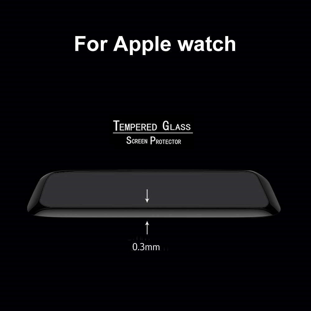 Apple Watch SE/6/5/4 (40mm) - Full-Fit - Screen Protector - Black