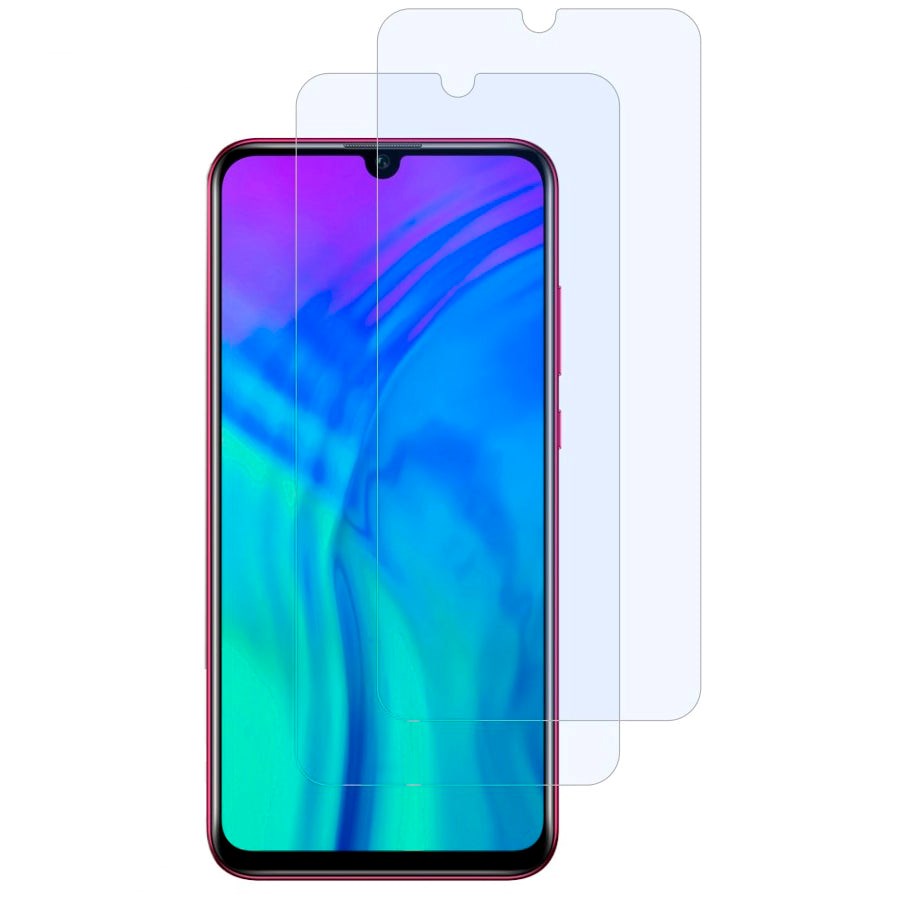 Honor 20 Lite ITIETIE 2x Protective Glass - Case Friendly - Screen Protection - Transparent