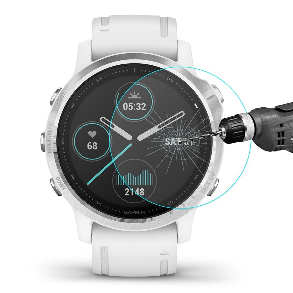 Garmin Fenix 6s / 6s Pro / 6s Sapphire ENKAY Tempered Glass Screen Protector - Transparent