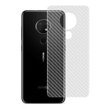 Nokia 7.2 / 6.2 IMAK Carbon Fiber Plastic Case Transparent