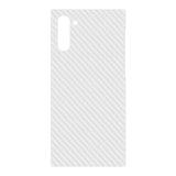 Samsung Galaxy Note 10 IMAK Carbon Fiber Plastic Back Protection - Transparent