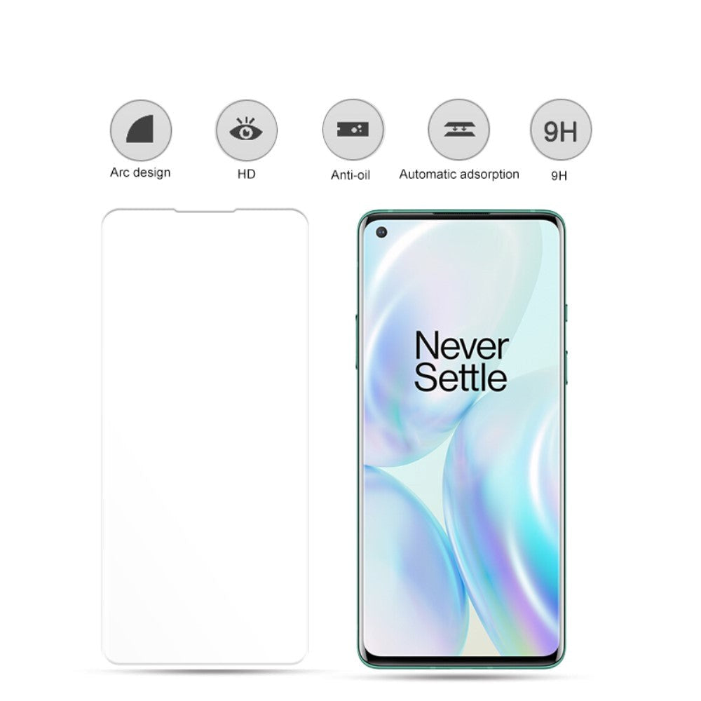 Mocolo OnePlus 8 Pro Tempered Glass with Liquid UV - Transparent