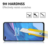 OnePlus North / North 2 (5G) Tempered Glass - Case Friendly - Screen Protection - Black Frame