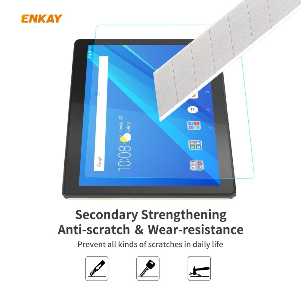 ENKAY Lenovo Tab M10 (3rd Gen.) 10.1" Tempered Glass Screen Protector - Transparent