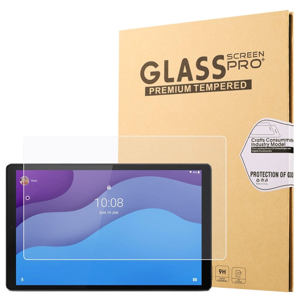 Lenovo Tab M10 10.1" HD (2. Gen.) 10.1" (TB-X306F) Tempered Glass Screen Protector - Transparent