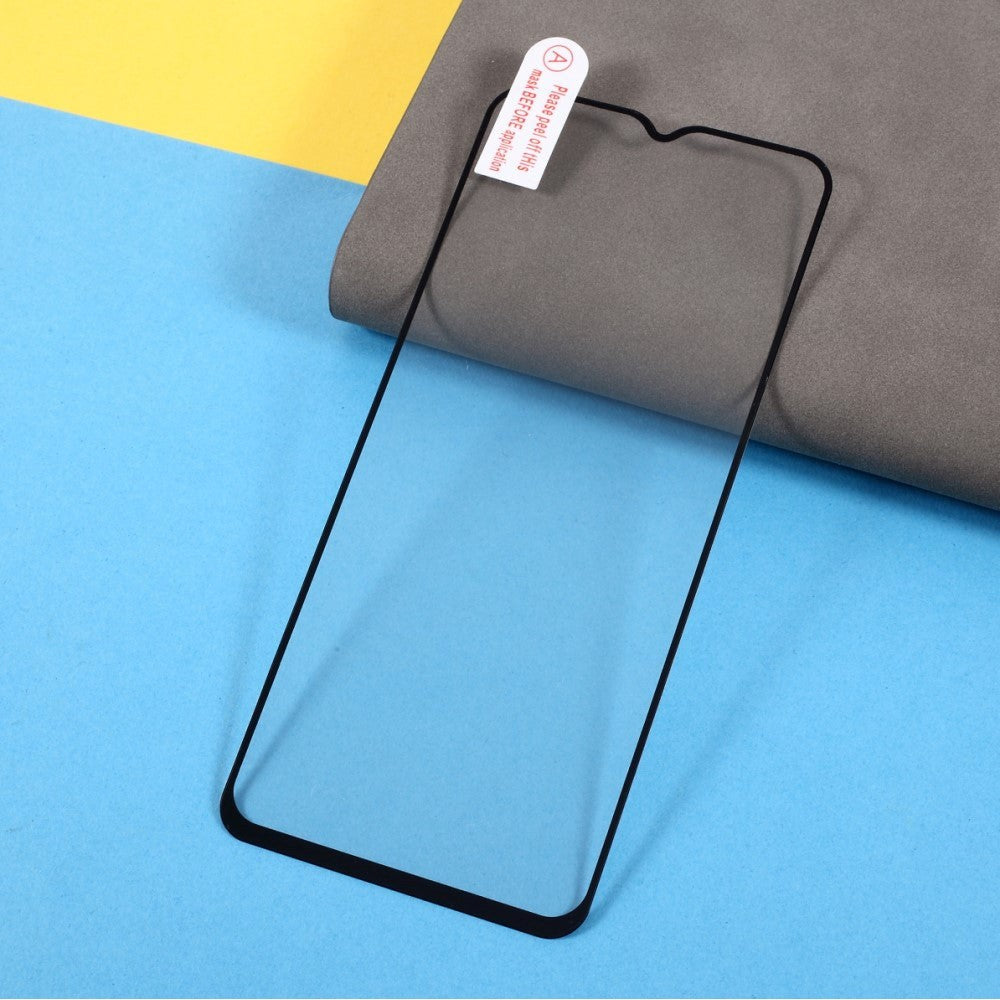 Samsung Galaxy A02s Protective Film - Full-Fit - Black Frame
