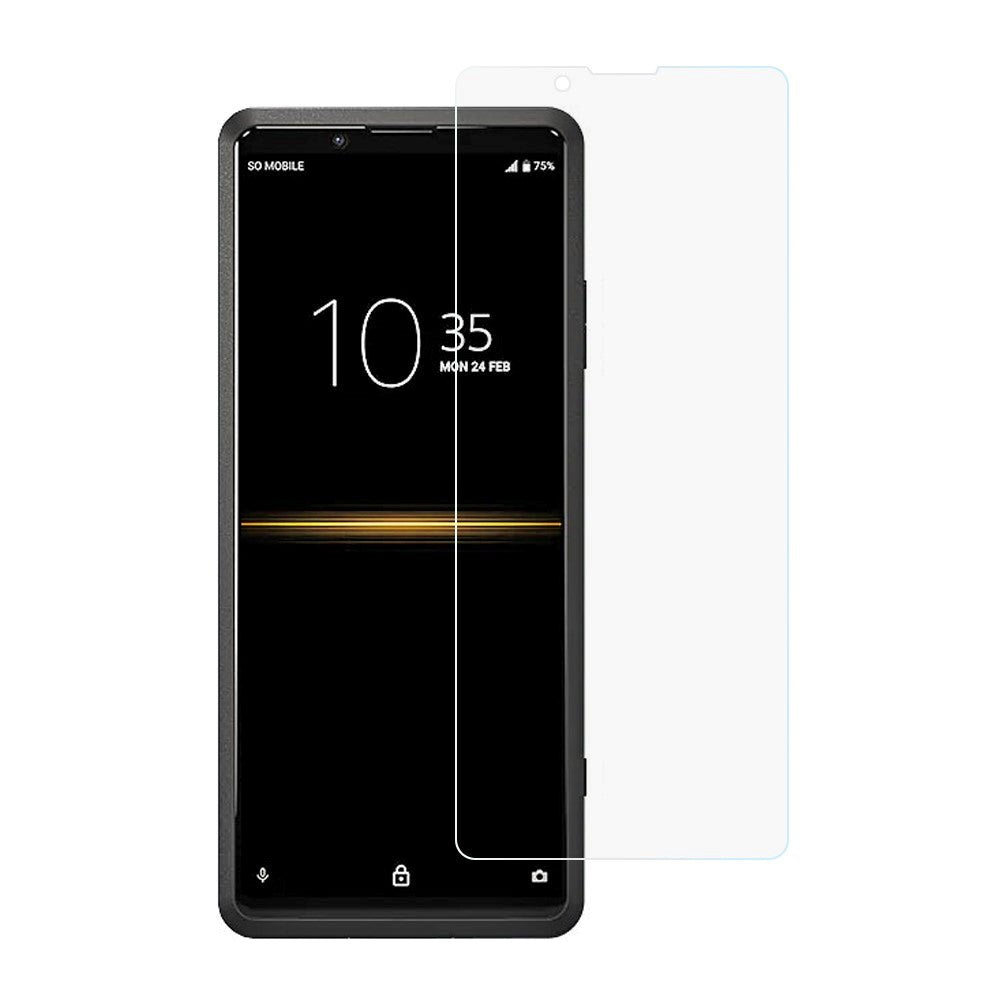 Sony Xperia Pro Tempered Glass - Case Friendly - Screen Protector - Transparent