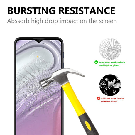 Motorola Moto G10 / G20 / G30 Arc Edge Tempered Glass - Case Friendly - Screen Protector - Black Edge