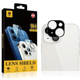 iPhone 13 MOCOLO Protective Glass for Camera Lens - Case Friendly - Black