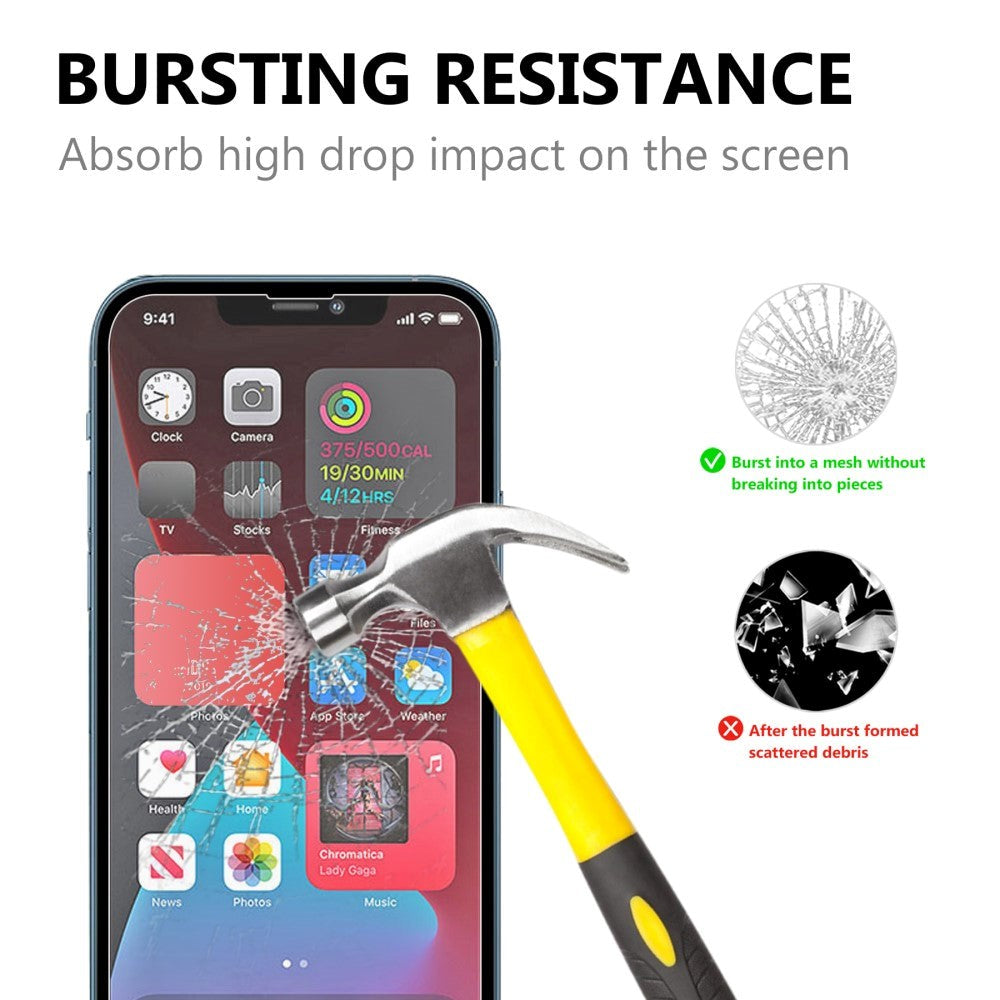 iPhone 13 / 13 Pro Case Friendly Screen Protector - Tempered Glass - Transparent