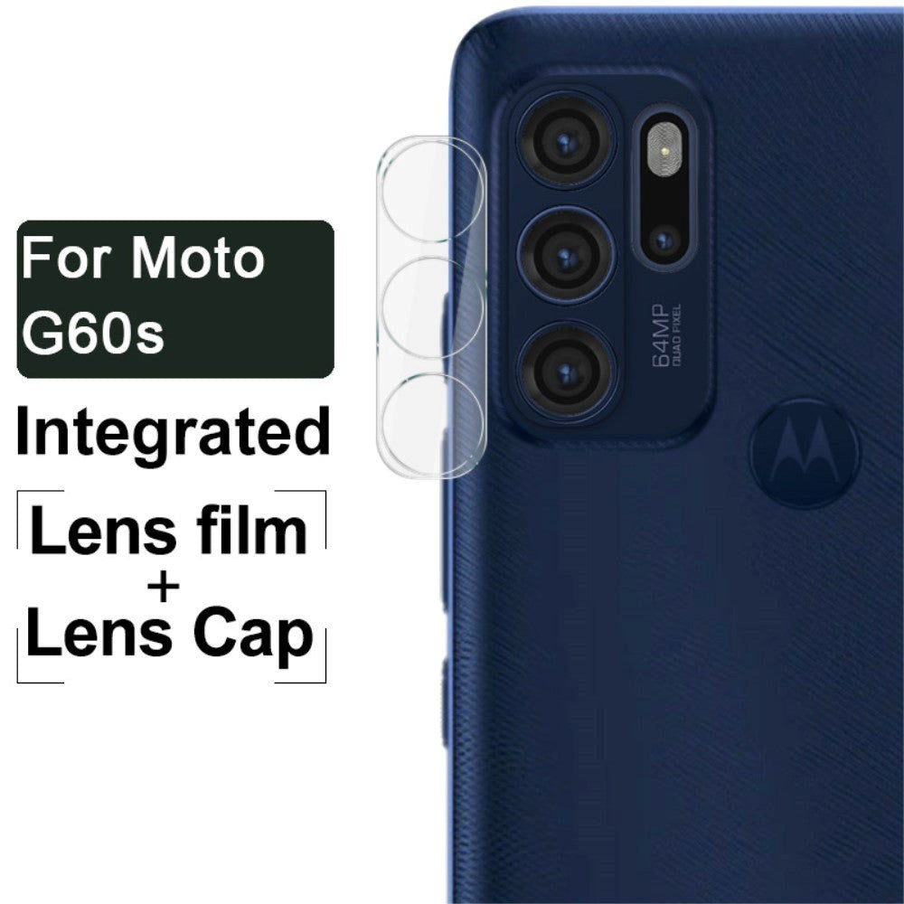 Motorola Moto G60s IMAK Protective Glass for Camera Lens - Transparent