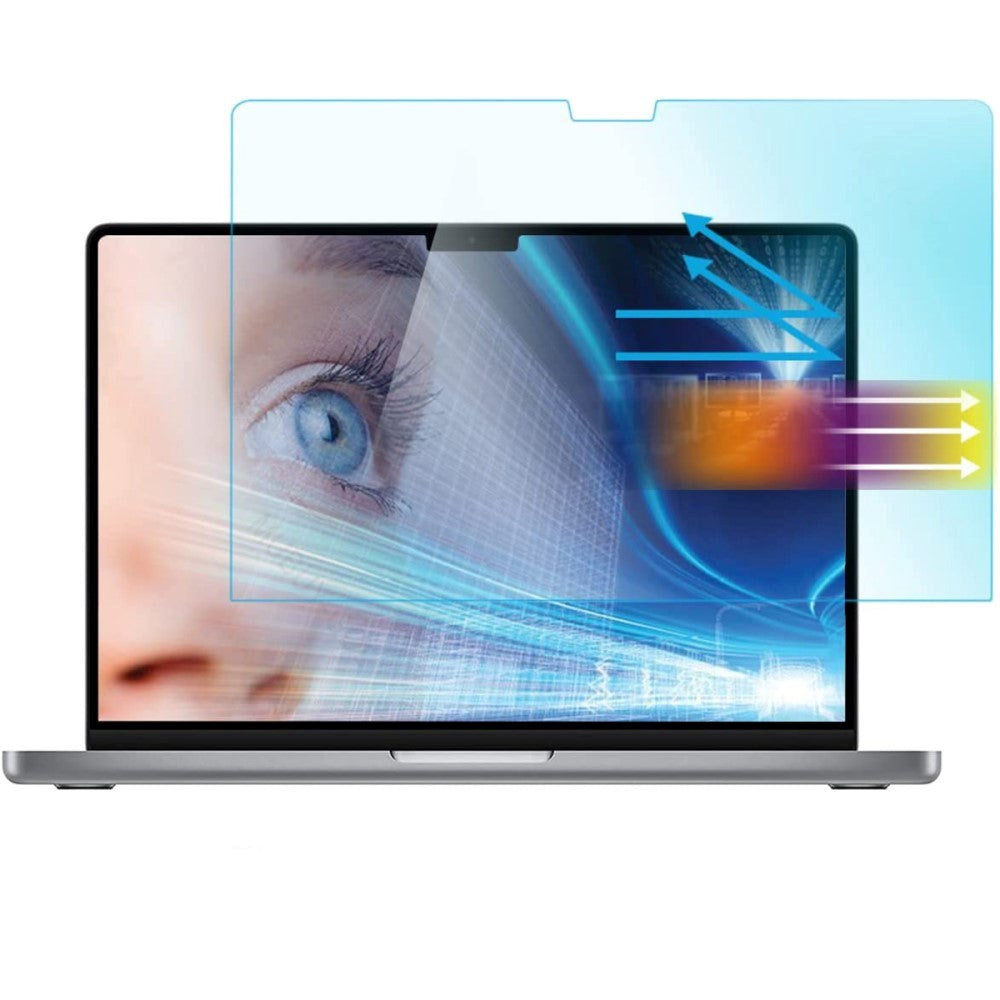 MacBook Pro 14 M1/M2/M3/M4 (2021-2024) Arc Edge Tempered Glass - Screen Protector - Transparent