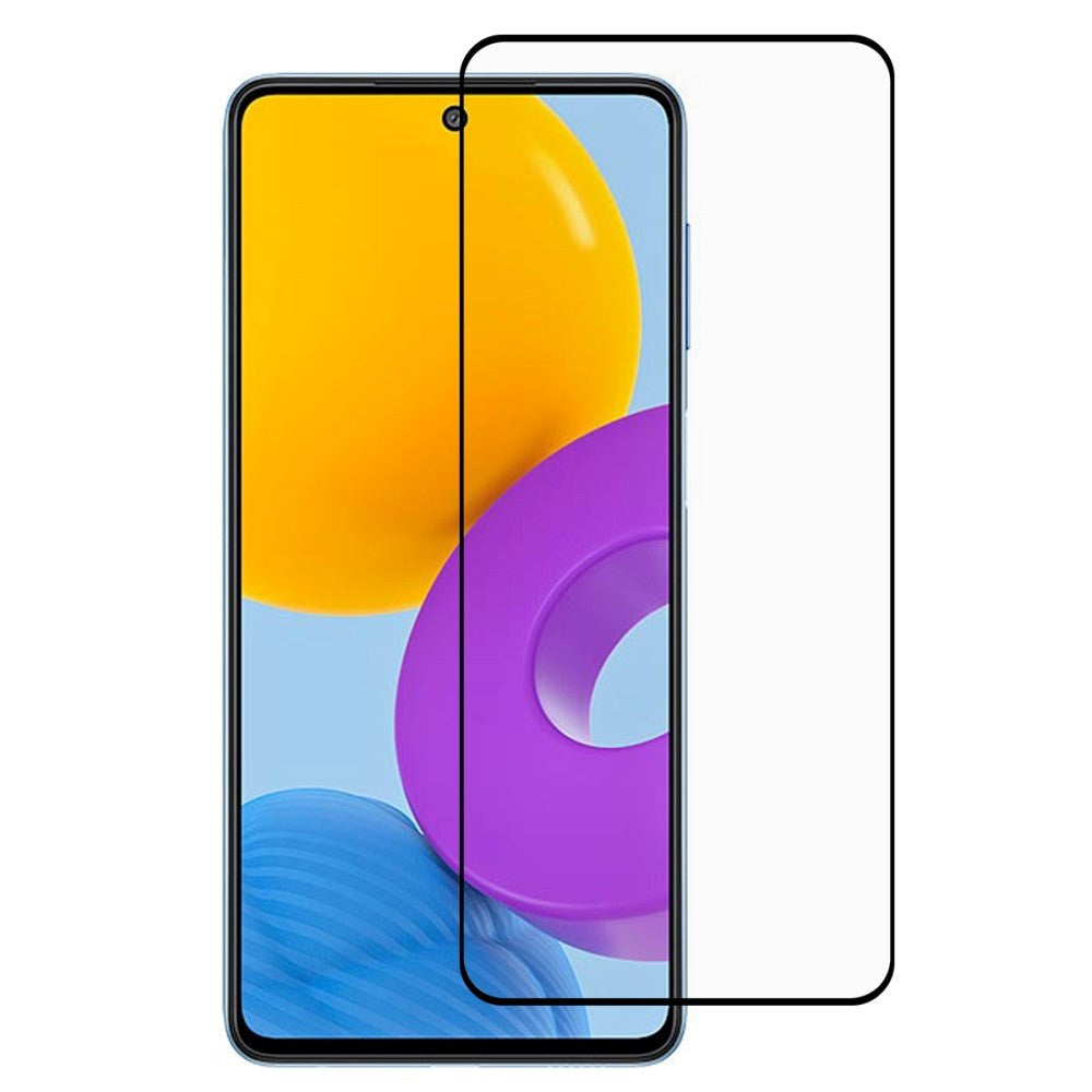 Samsung Galaxy M52 (5G) Tempered Glass - Full-fit - Black Edge