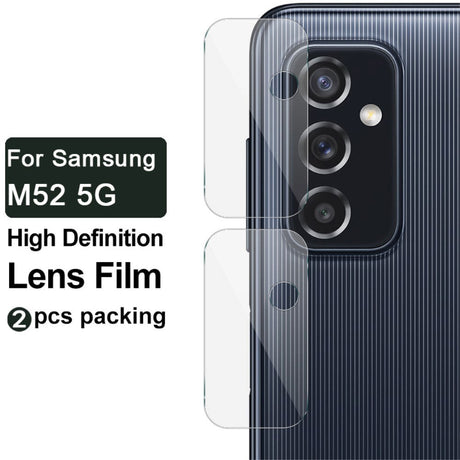 Samsung Galaxy M52 (5G) IMAK Protective Glass for Camera Lens - Transparent (2 pcs.)