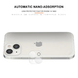 iPhone 14 / 14 Plus Protective Glass for Back Camera Lens - Case Friendly - Transparent